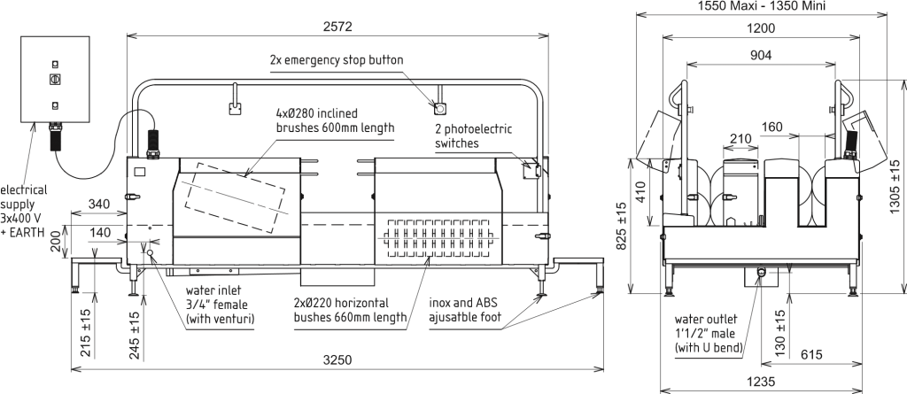 Diagram for boot washer Diagram for boot washer