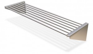 Stainless Steel Wall Shelve Manufactured From Tubular Steel