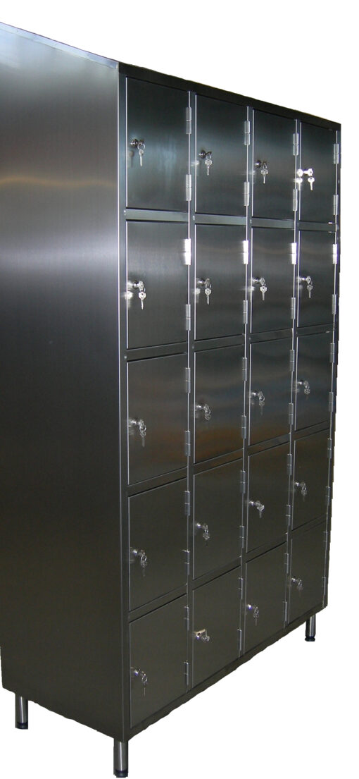 stainless steel lockers