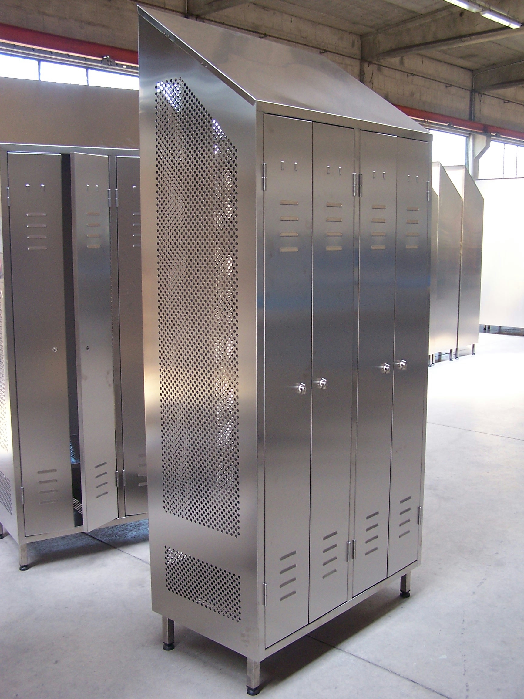 Stainless Steel Lockers by J&K Stainless Solutions Sheffield