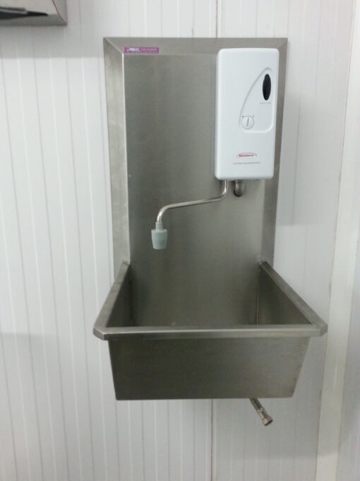 Hot Water heater sink unit