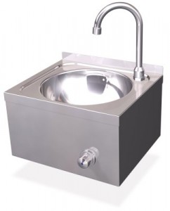 WALL MOUNTED KNEE CATERING SINK